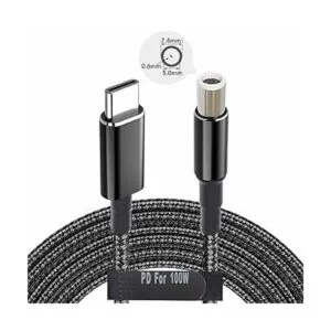 Cable adaptador USB C a 0.291 in trenzado rápido 100 W_6