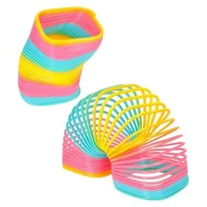 The Dreidel Company Jumbo Arco iris de resorte cuadrado_3