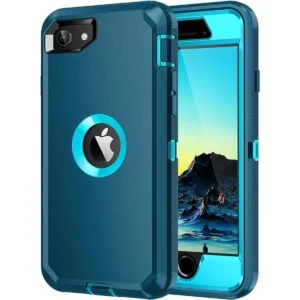 Mieziba Funda para iPhone SE 2020 protector de pantalla_1