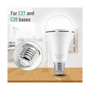 Bombilla LED recargable de emergencia con gancho se_3