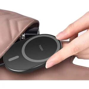 TOZO W10 Cargador inalámbrico con imanes con adaptador de_2