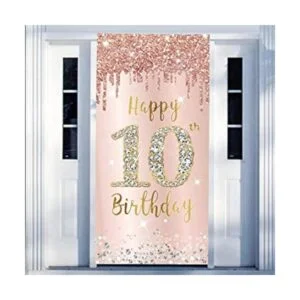 Decoración de telón de fondo para puerta de feliz_1