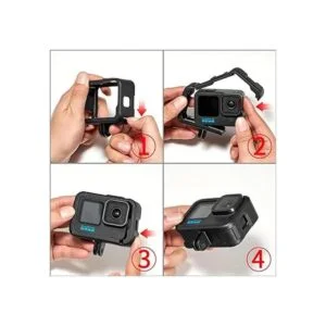 Kourpar Carcasa protectora para GoPro HERO9 10 color_6