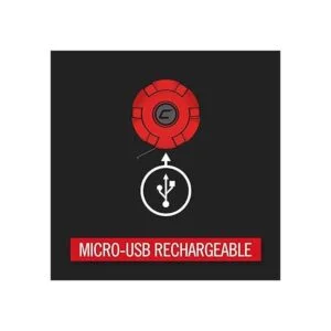 Coast SL1R Luz de clip de seguridad recargable USB con_6