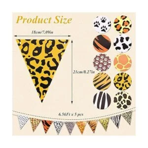 Thenshop 5 piezas de suministros de fiesta temática de_2