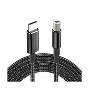 Cable adaptador USB C a 0.291 in trenzado rápido 100 W_1