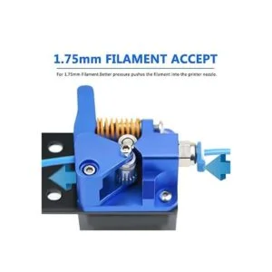 Extrusora de engranaje dual 3D extrusora de aluminio_4