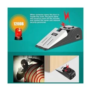 HNHMT Cerradura de puerta portátil mejorada y alarma de_3