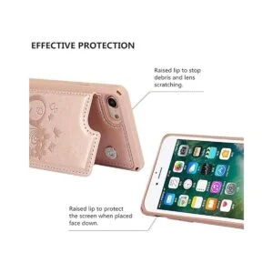 iCoverCase Funda tipo cartera para iPhone SE 2022SE_4