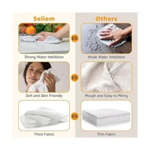 Seliem Divertida toalla de cocina de vaca de granja_2