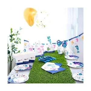 Camino de mesa de césped artificial de 14 x 48 pulgadas_1