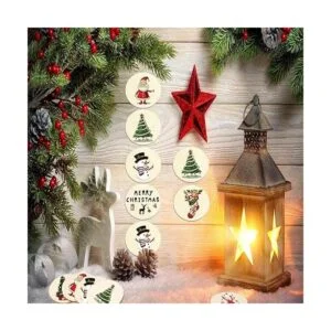 WLIANG 50 círculos de madera de 4 pulgadas para_7