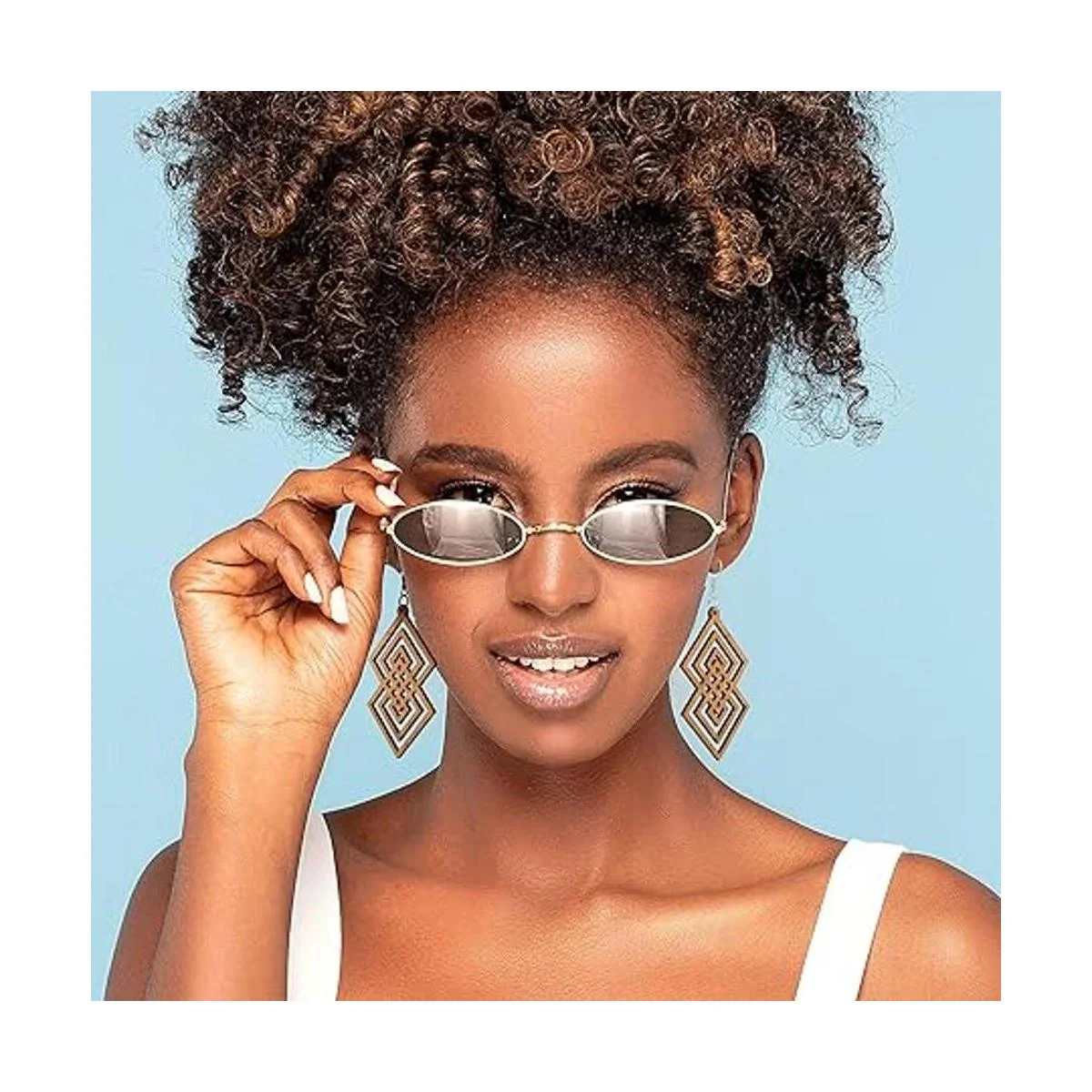 Kit de fabricación de aretes colgantes de madera africana_2