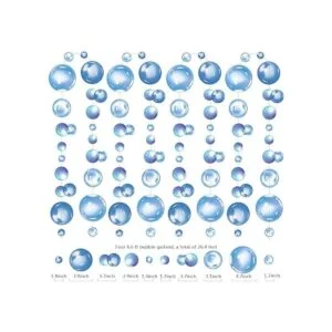 Guirnalda de burbujas transparentes para decoración de_2