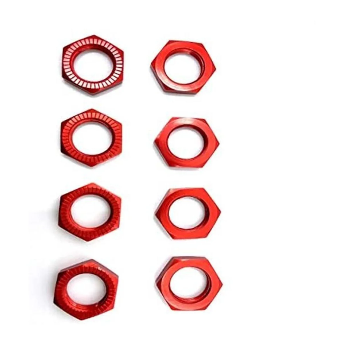 8 tuercas de rueda de aleación de 0.669 in de rosca 1.0_1