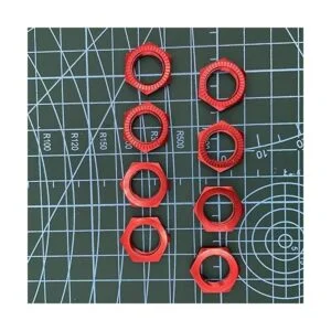 8 tuercas de rueda de aleación de 0.669 in de rosca 1.0_2