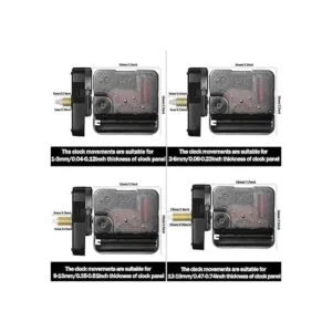 Mecanismo de movimiento de reloj de eje largo de alto par_4