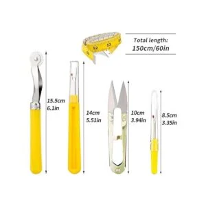 Regla de costura de 4 estilos regla de patrón de ropa_2