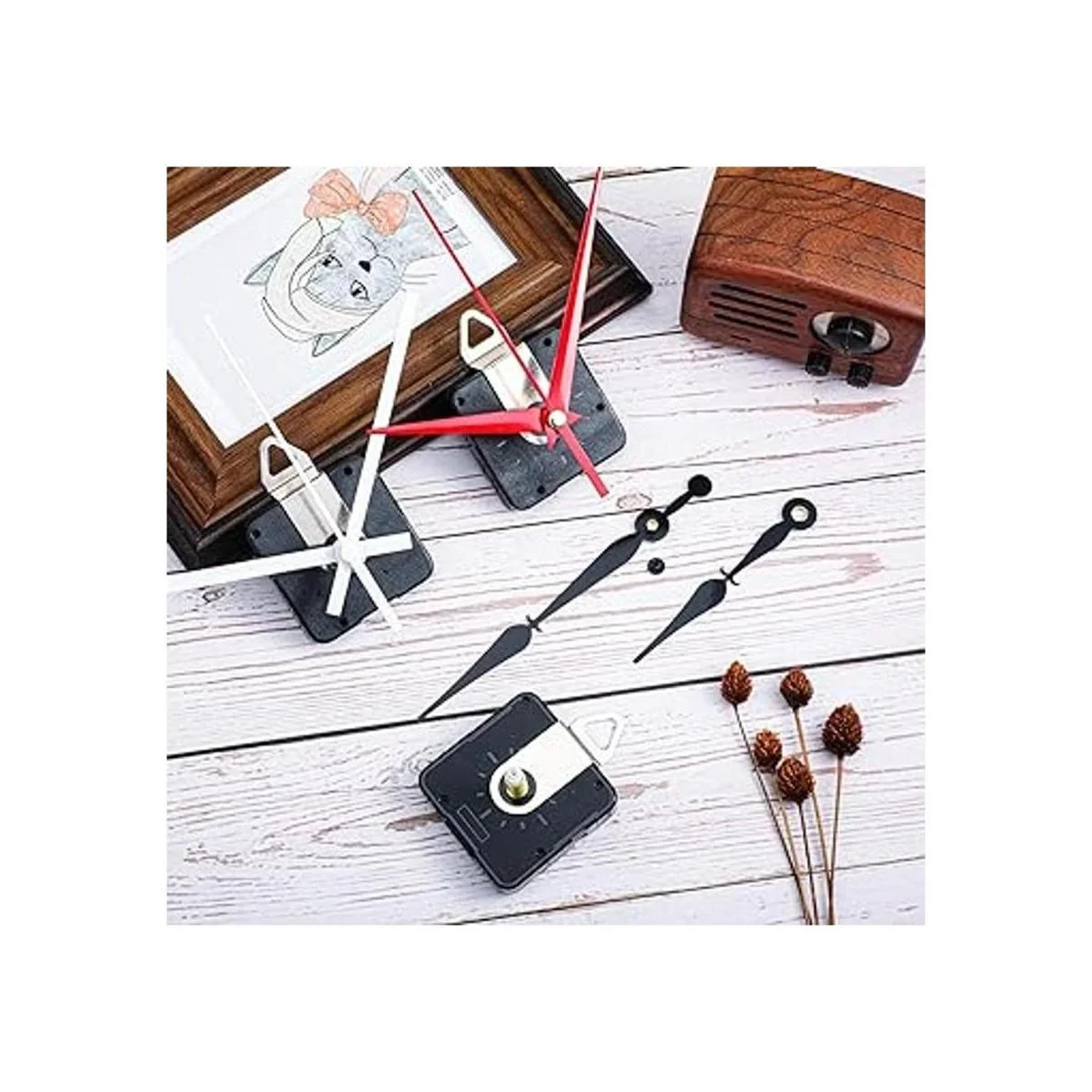 Mecanismo de movimiento de reloj de eje largo de alto par_3