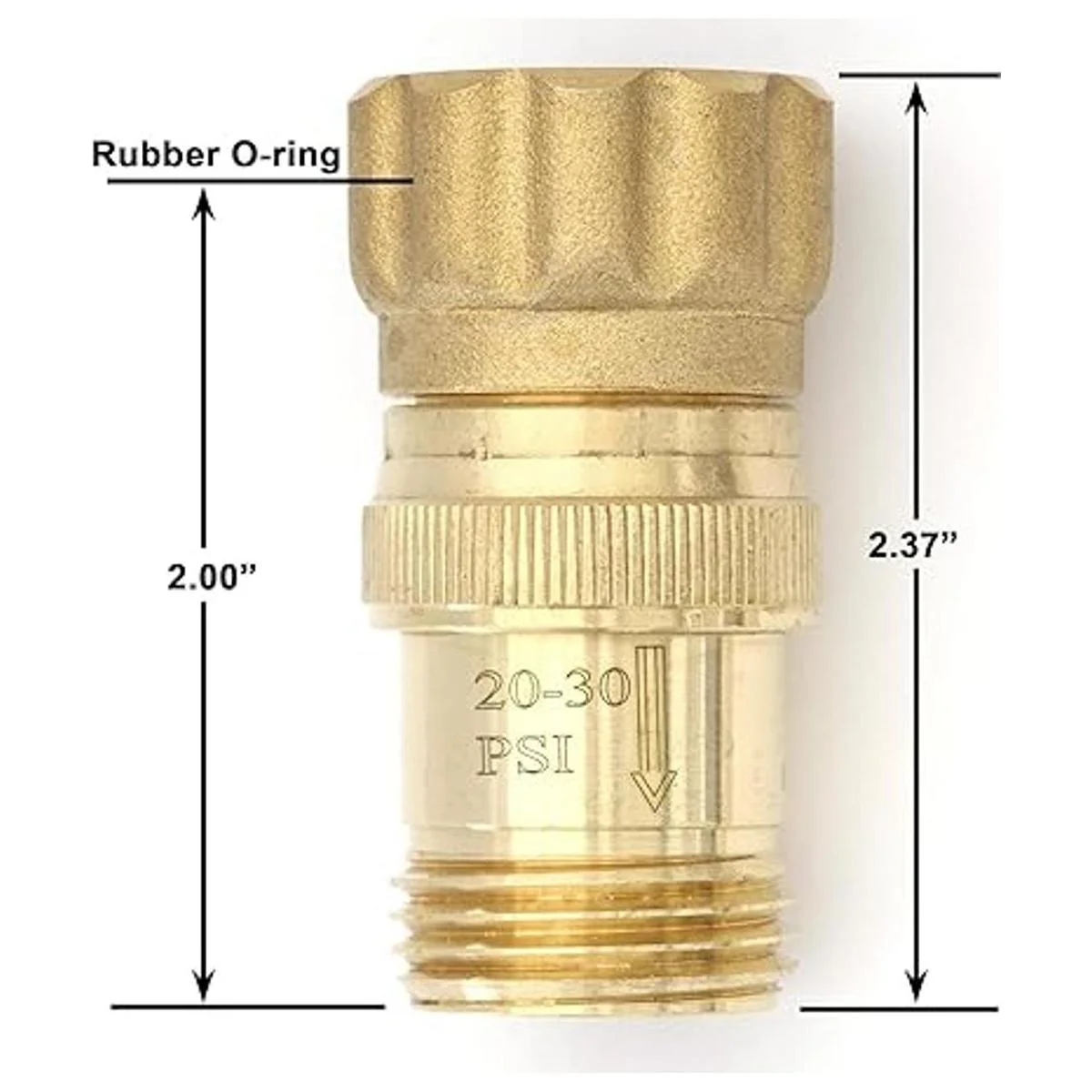 Vibrant Yard Co. LLC Regulador reductor de presión de agua_6