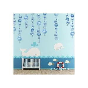 Guirnalda de burbujas transparentes para decoración de_3