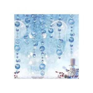 Guirnalda de burbujas transparentes para decoración de_5