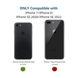 iCoverCase Funda tipo cartera para iPhone SE 2022SE_2