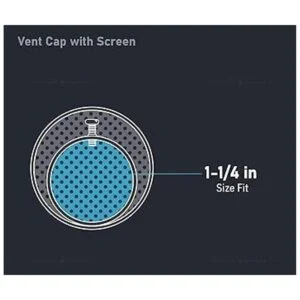 Válvula Midline S1504 Tapa de ventilación del tanque de_5