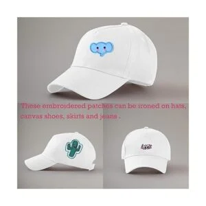 TACVEL 60 parches bordados de estilos surtidos al azar_2