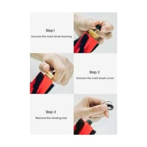 Jorllina Paquete de 2 cepillos principales para Roborock_4