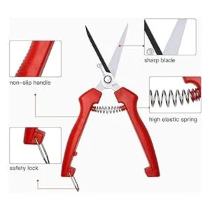 Sanung Paquete de 2 tijeras de podar tijeras de podar_2