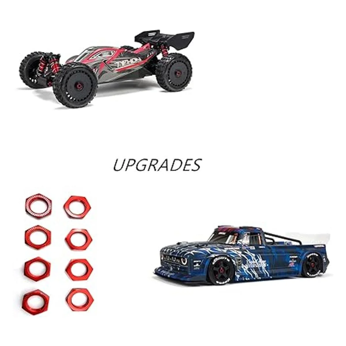 8 tuercas de rueda de aleación de 0.669 in de rosca 1.0_6