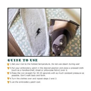 TACVEL 60 parches bordados de estilos surtidos al azar_6