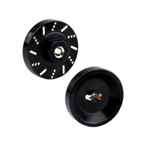 4 unids latón rueda pesos 0.276 in adaptador hexagonal_3