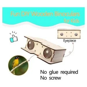 Kit de modelo de experimento científico de madera auto de_5