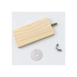 BILLIOTEAM Plataforma de madera para pájaros 4 tamaños_3