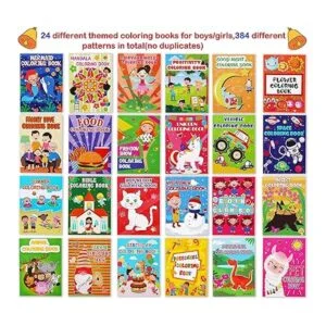24 libros pequeños para colorear para niños de 2 a 4 años_3