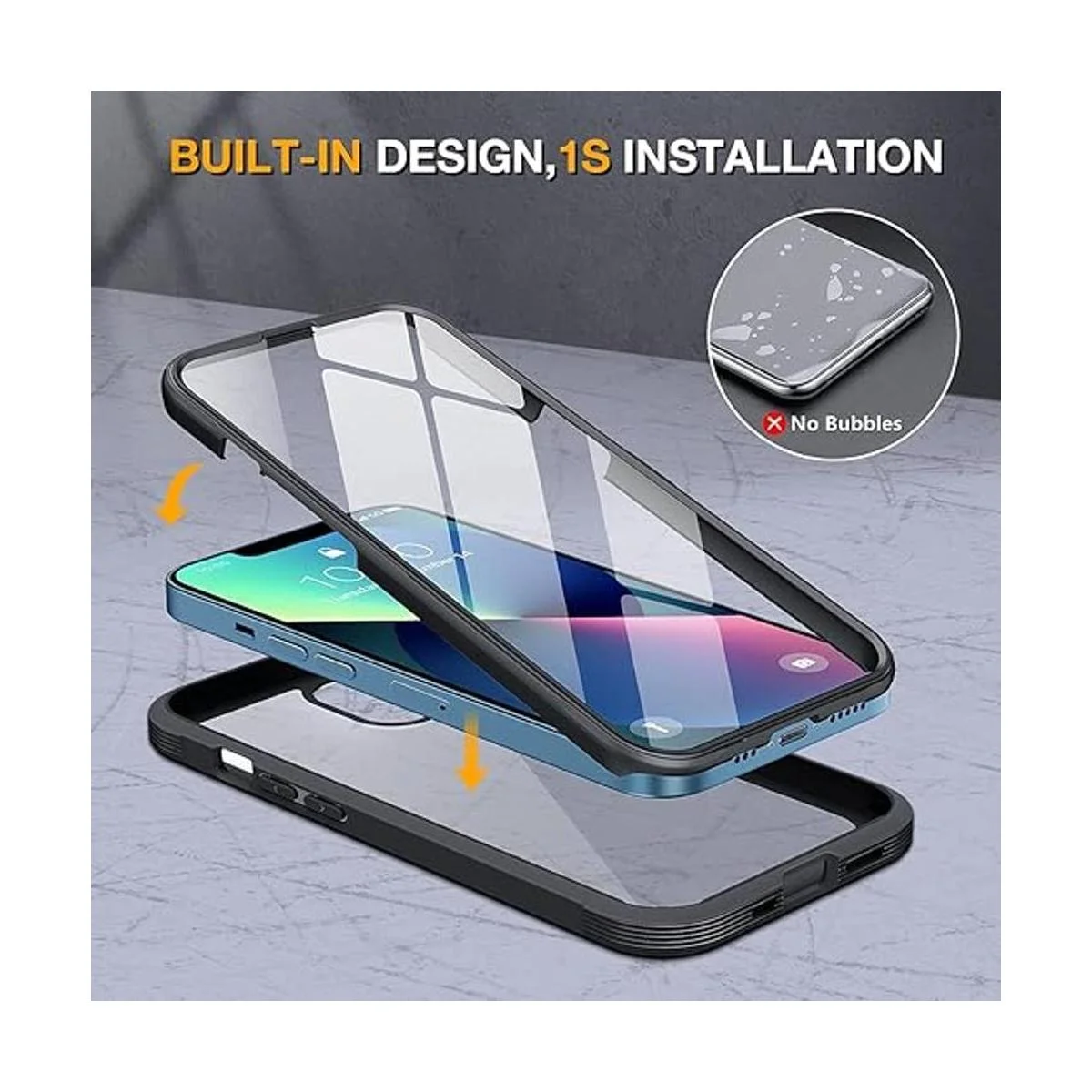 Miracase Funda compatible con iPhone 13 Mini de 5.4_5