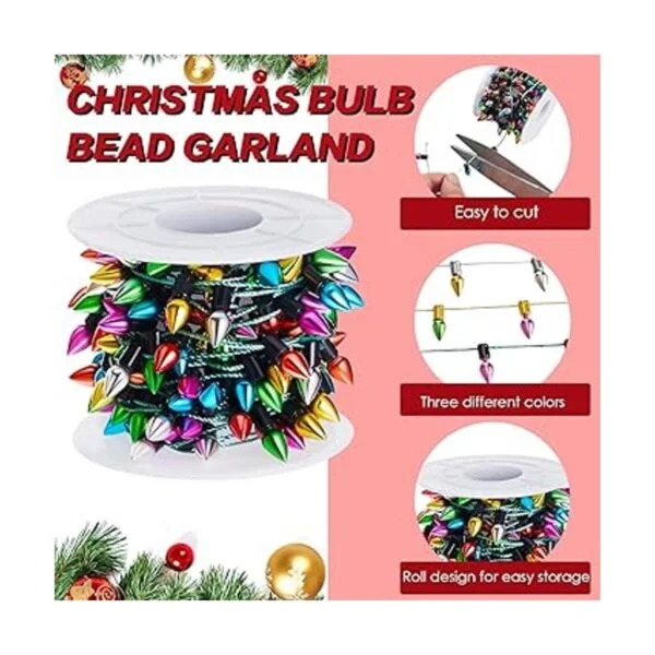 Guirnalda de luces de Navidad de 590 pulgadas accesorios_3