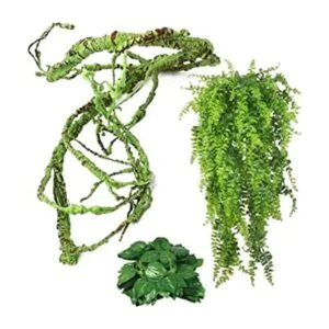 kathson Plantas de vides de reptiles flexibles y flexibles_1