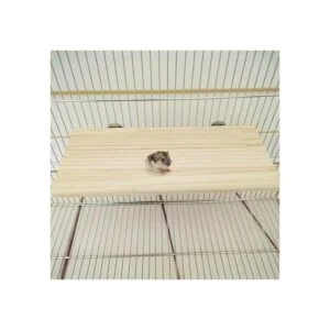 BILLIOTEAM Plataforma de madera para pájaros 4 tamaños_6