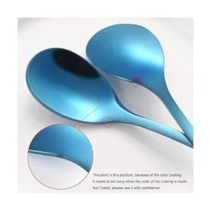 AnSaw Juego de cucharas de café 10 cucharaditas de 4.7_3