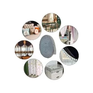 PandaHall 115 39.4 ft 0.787 in poliéster Gimp trenza_7