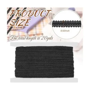 Gimp Trenza de poliéster tejido trenza Trim Tapicería Trim_2