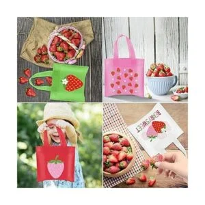 20 bolsas de recuerdo de fiesta de fresa decoraciones de_4