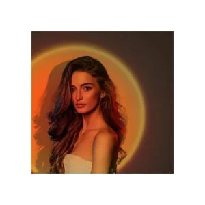 Tsrarey Lámpara de proyección de puesta de sol lámpara de_5