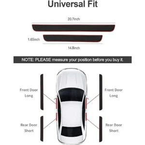 HOCHESLO Protectores de placa de umbral de puerta de_2