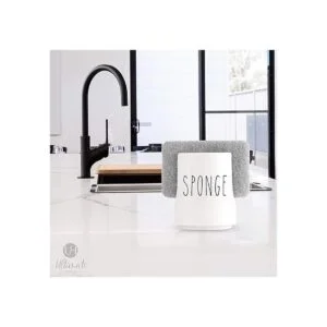 Soporte de esponja para fregadero de cocina con esponja_2