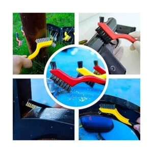 HUNTACE 8 piezas de cepillo de alambre pequeño de latón_3