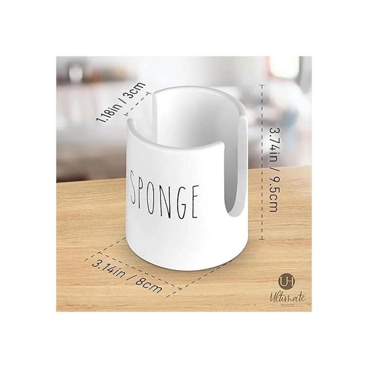 Soporte de esponja para fregadero de cocina con esponja_3